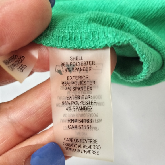 Calvin Klein Women's Green Sleeveless Top Size L - Picture 5 of 9